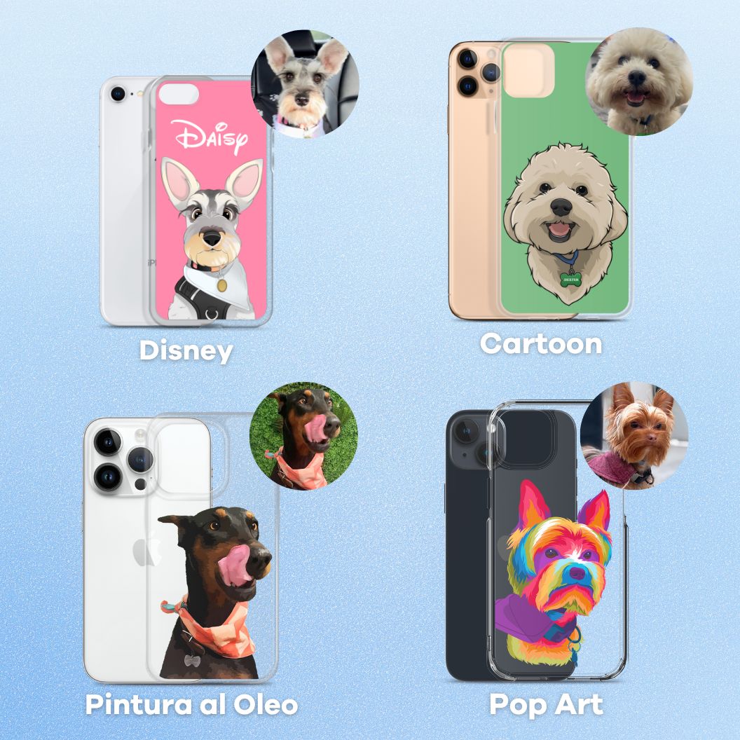 2x1 Fundas para iPhone - Personalizadas